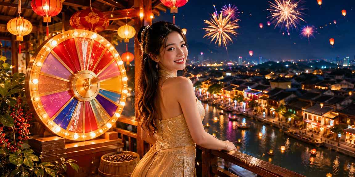 Bánh mì cà phê Việt Nam bên cạnh màn hình hiển thị vòng quay roulette trực tuyến tại Huế